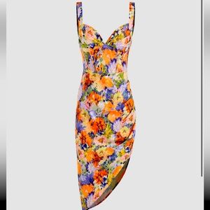 Cider Floral Midi Dress